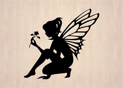 fairy silhouette svg|free fairy svg for cricut.